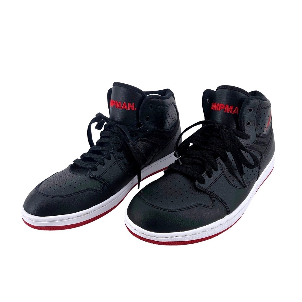 Nike‎ Air Jordan Access Shoes Sneakers Jumpman Black Red Men's Size 11